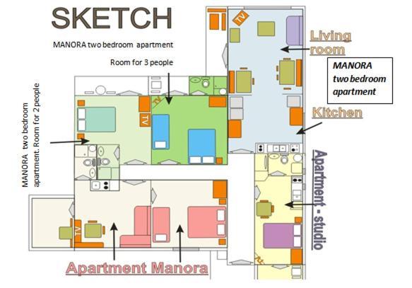 Manora Sucuraj 2 Bedroom Apartment Εξωτερικό φωτογραφία